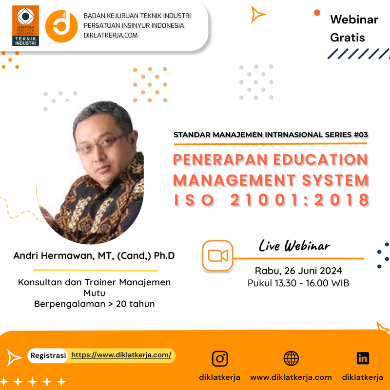 Penerapan Education Management System ISO 21001:2018