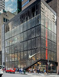 A Nike flagship store in Manhattan