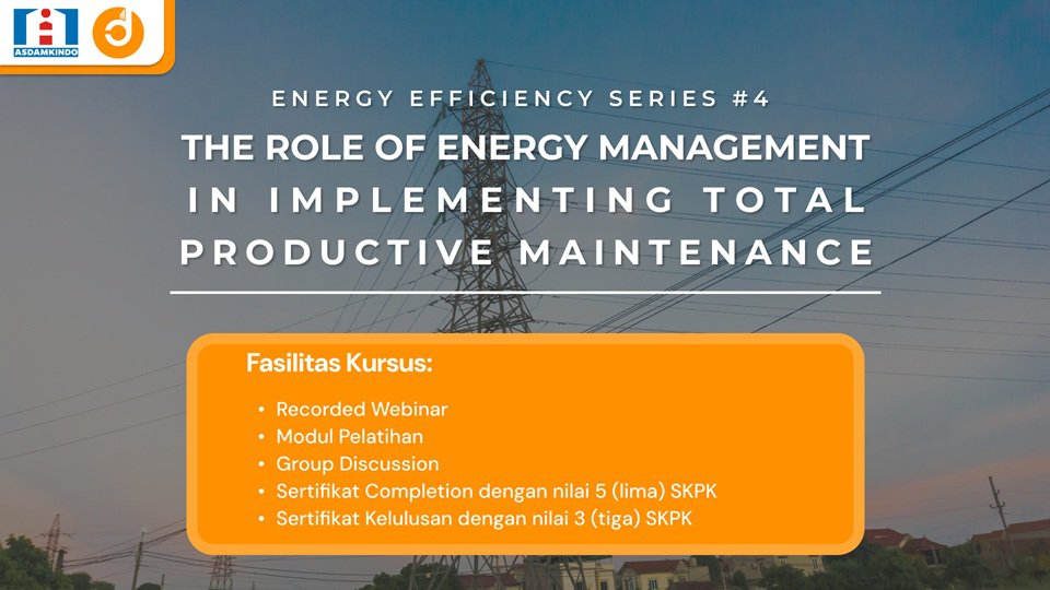The Role of Energy Management in Implementing Total Productive Maintenance