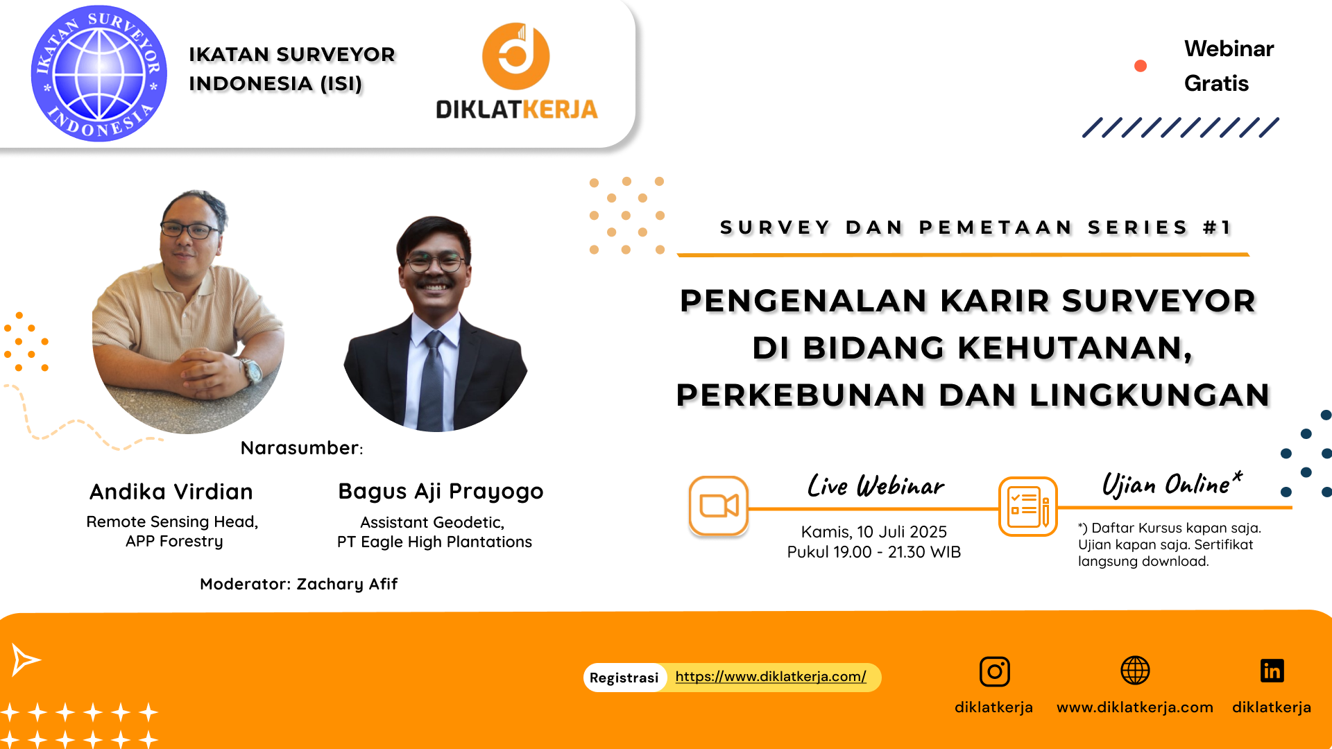 Pengenalan Karir Surveyor di Bidang Perkebunan, Kehutanan dan Lingkungan