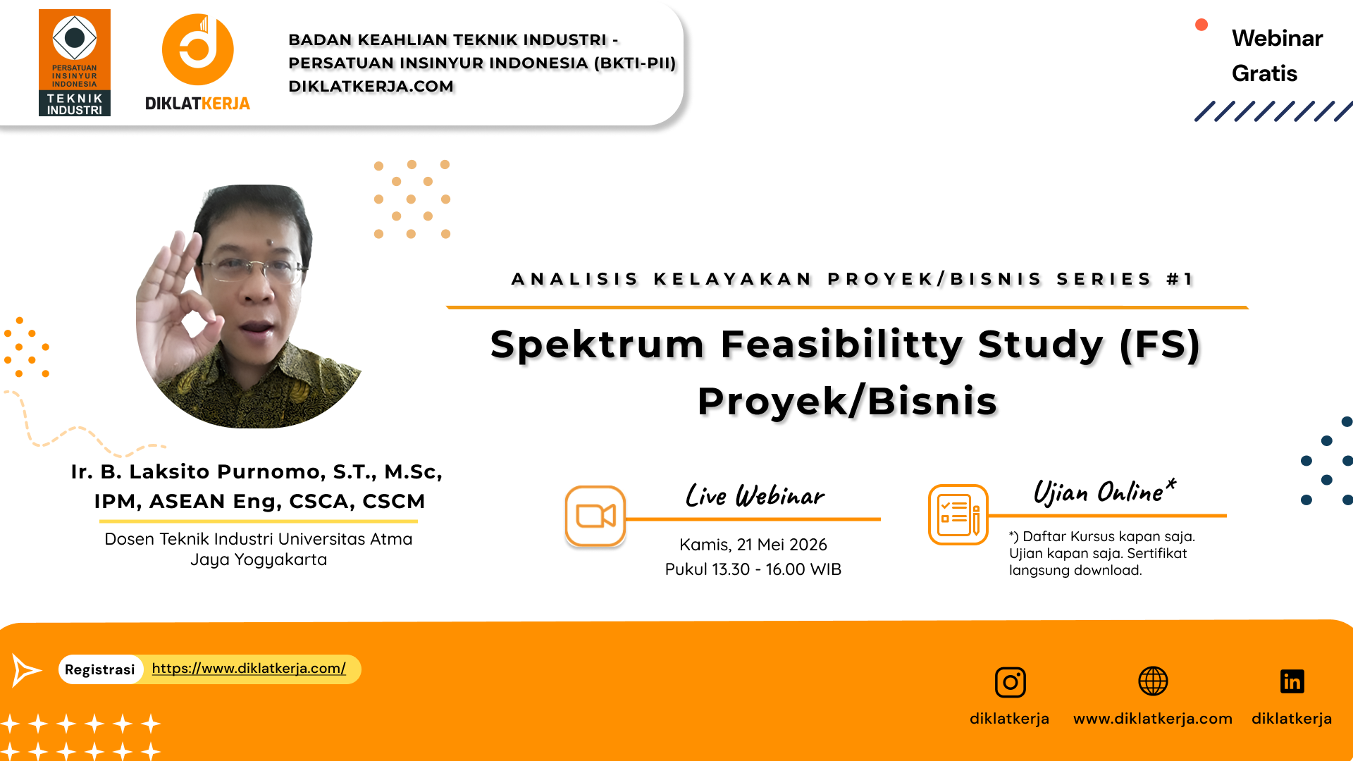 Spektrum Feasibility Study (FS) Proyek/Bisnis