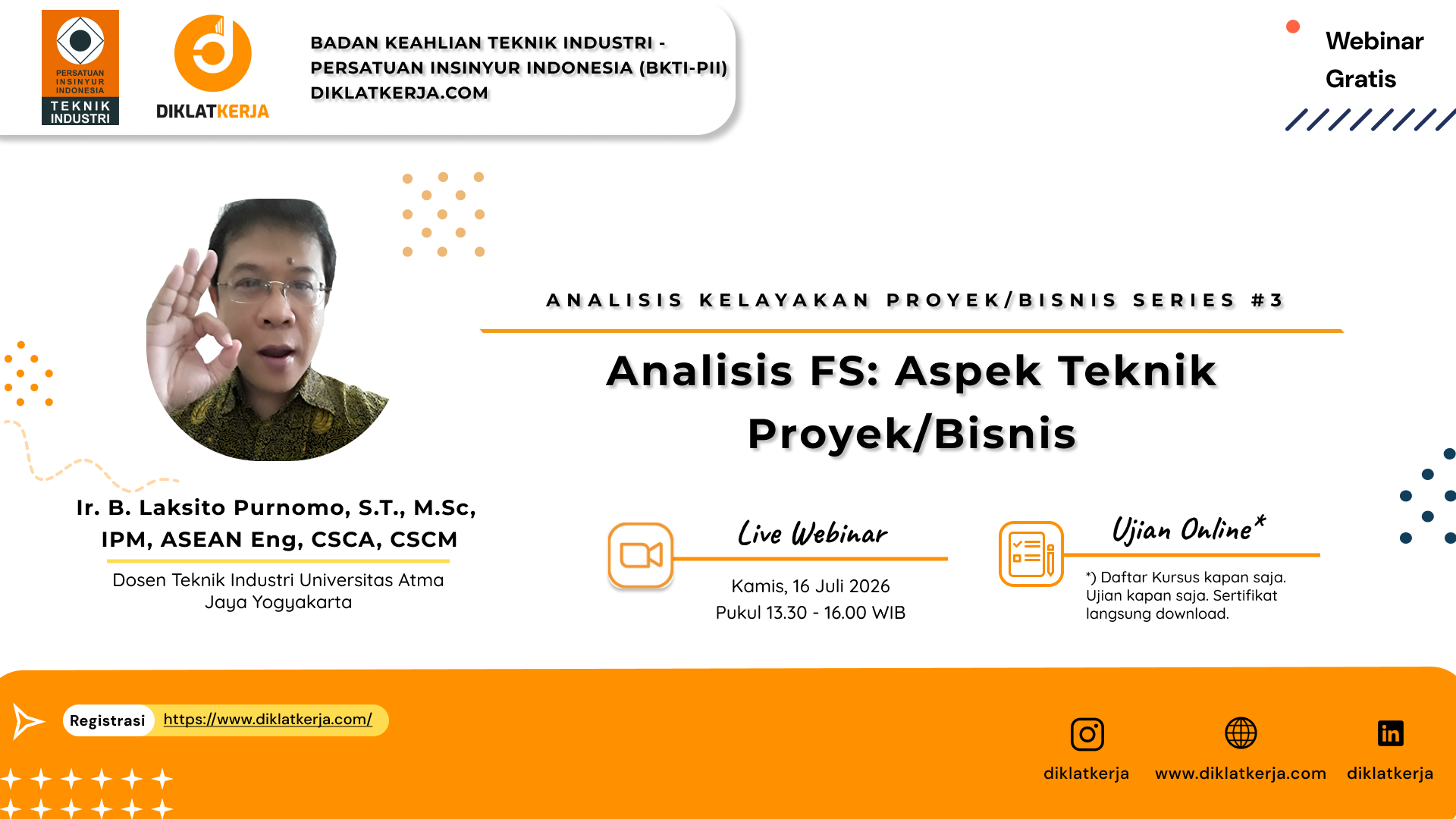 Analisis FS: Aspek Teknik Proyek/Bisnis