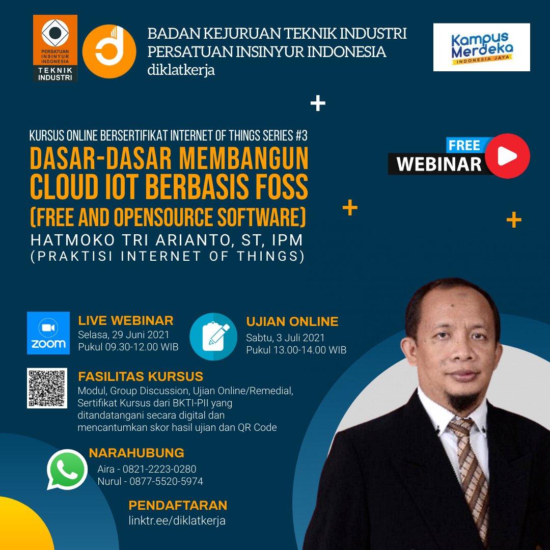 [Tanya Jawab] Dasar-dasar Membangun Cloud IoT Berbasis FOSS