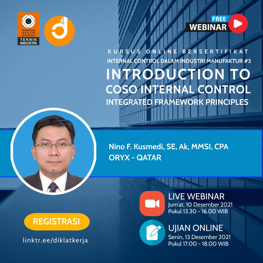 [Tanya Jawab] Introduction to COSO Internal Control: Integrated Framework Principles