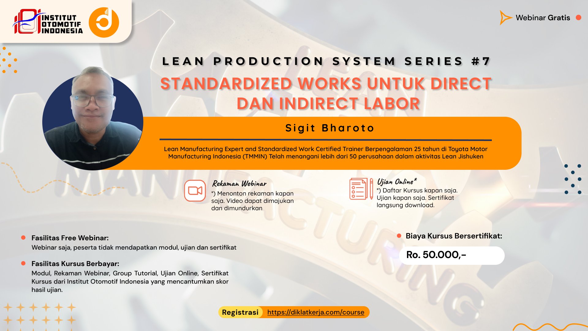 Standardized Work untuk Direct dan Indirect Labor