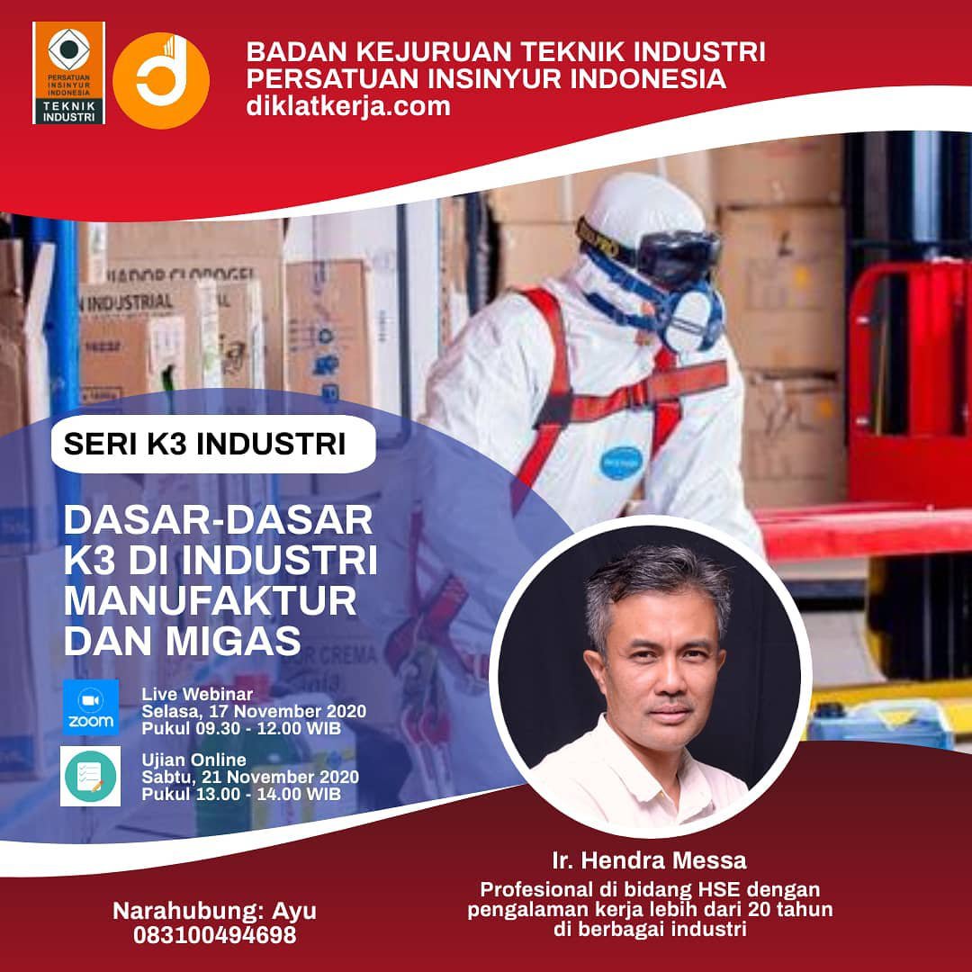 [Tanya Jawab] Dasar-dasar K3 di Industri Manufaktur dan Migas