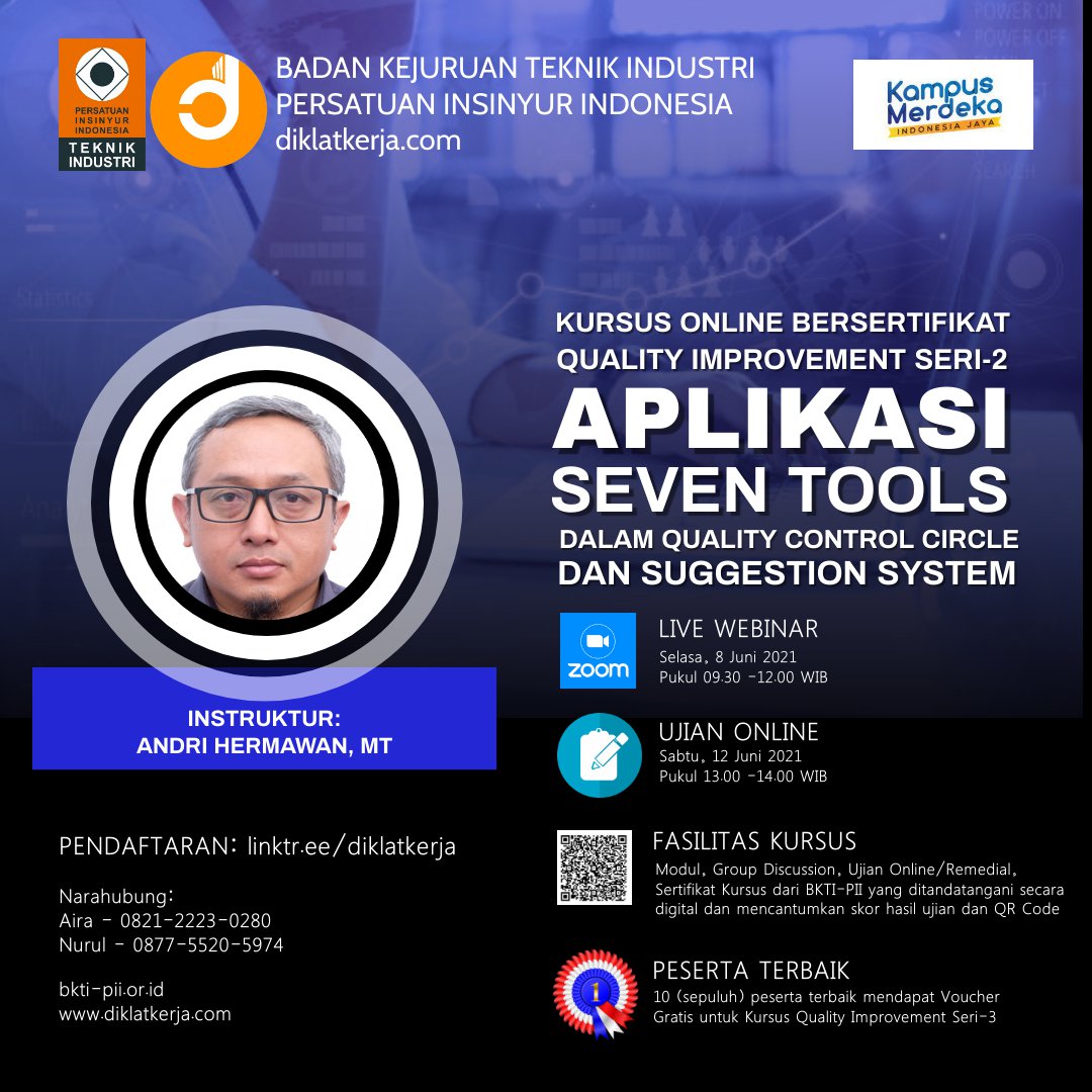 [Tanya Jawab] Aplikasi Seven Tools dalam Quality Control Circle dan Suggestion System
