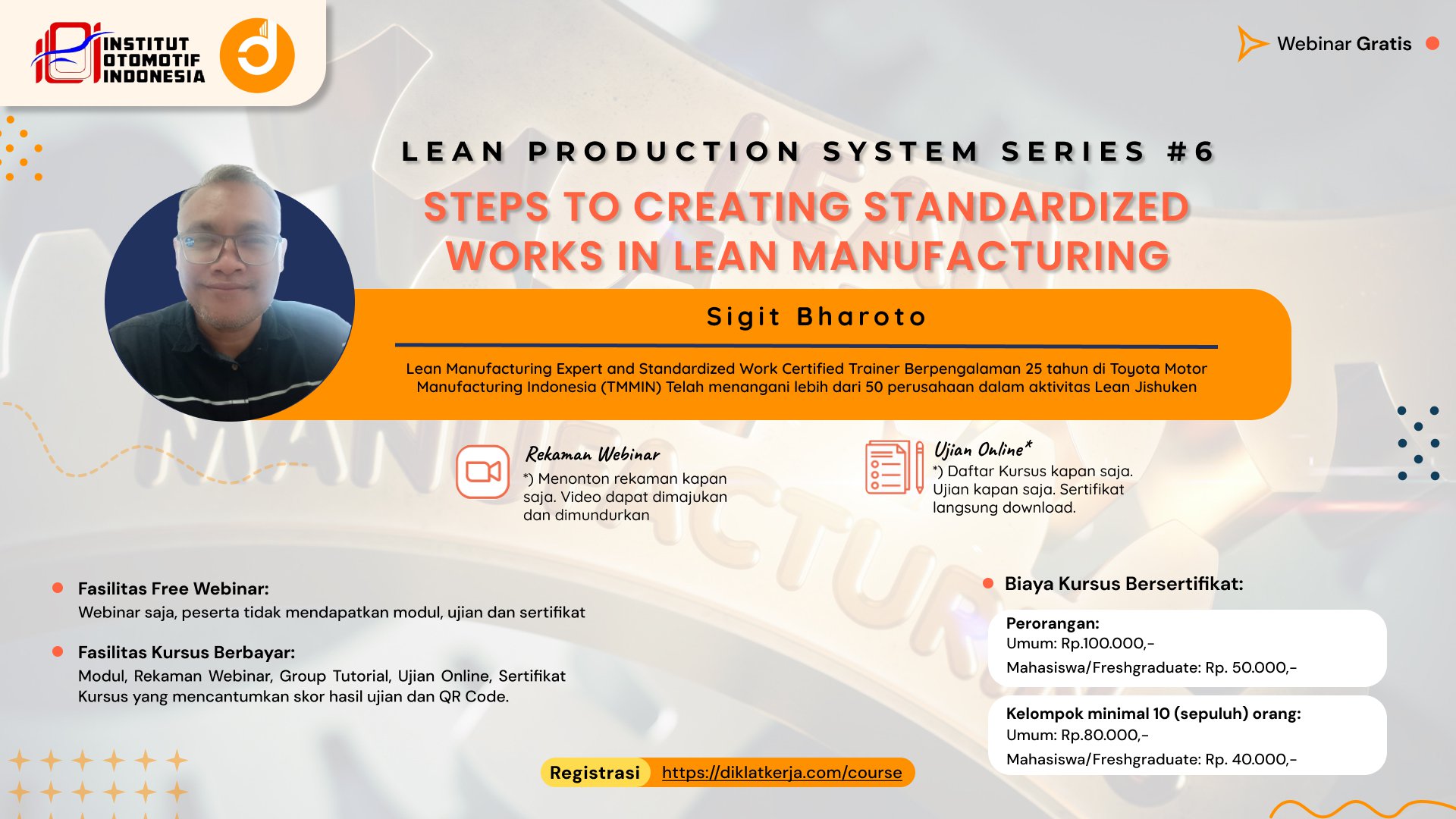 Steps to Creating Standardized Work in Lean Manufacturing