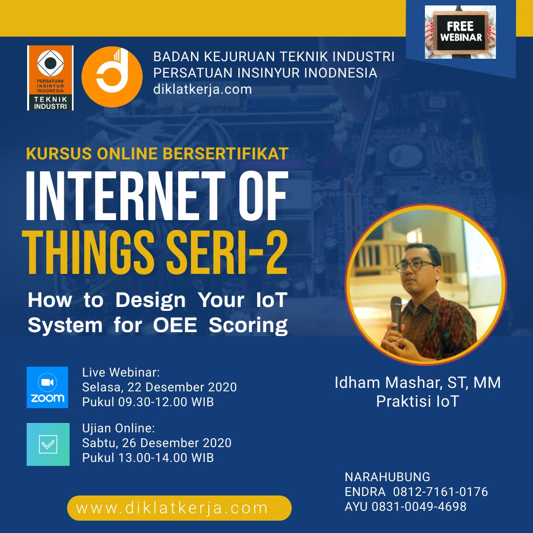 [Tanya Jawab] How Design Your IoT System for OEE Scoring