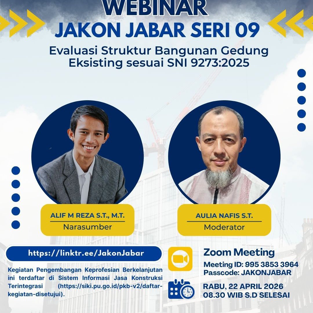 Evaluasi Struktur Bangunan Gedung Eksisting sesuai SNI 9273-2025