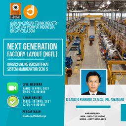 Batch 2  Sistem Manufaktur Seri-5: Next Generation Factory Layout (NGFL)