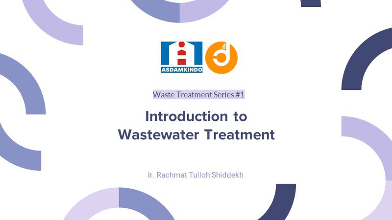 Introduction to Wastewater Treatment