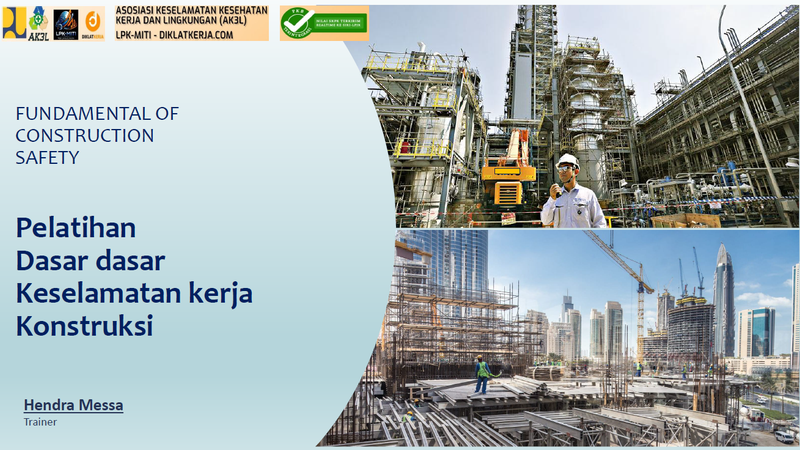 [Part 4] Fundamentals of Construction Safety