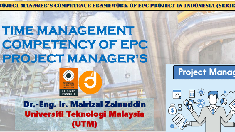 Time Management Competency of EPC Project