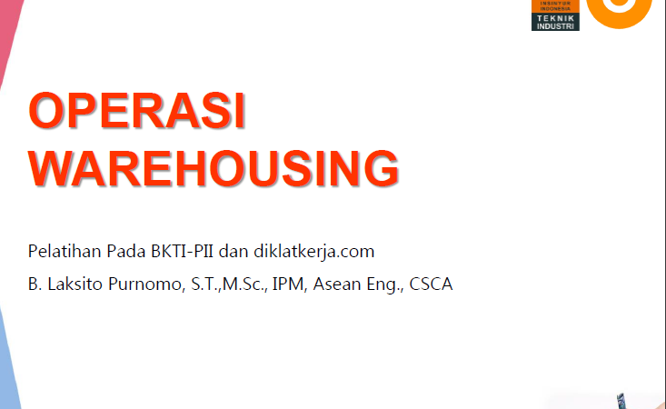 Operasi Warehousing