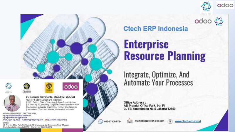 Part 4. Pelatihan ERP with Odoo
