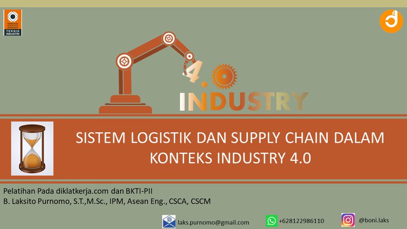 Sistem Logistik dan Supply Chain dalam Konteks Industry 4.0